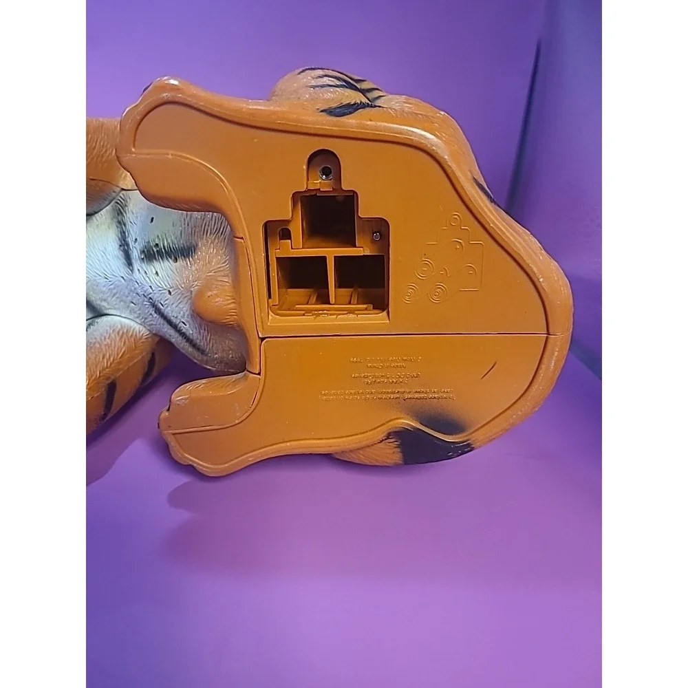 Animatronic Robot Wow Wee Animal 1999 Tiger Toy Broken Parts Repair Y2K Vintage